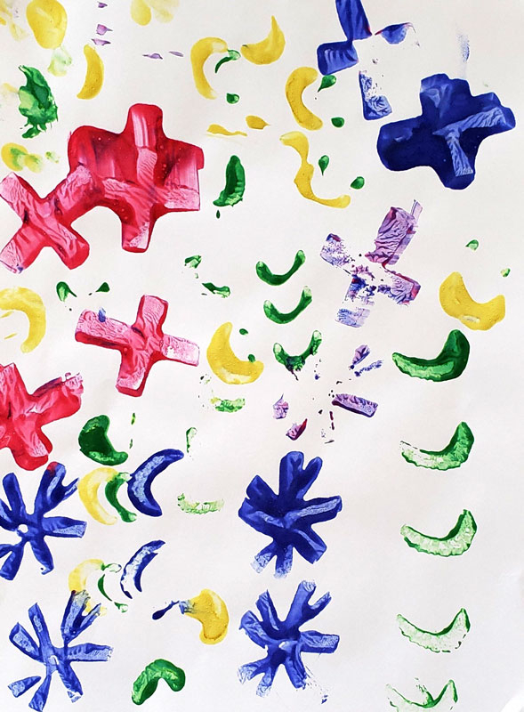 Ellie 3 Potatoand Celery Stamp