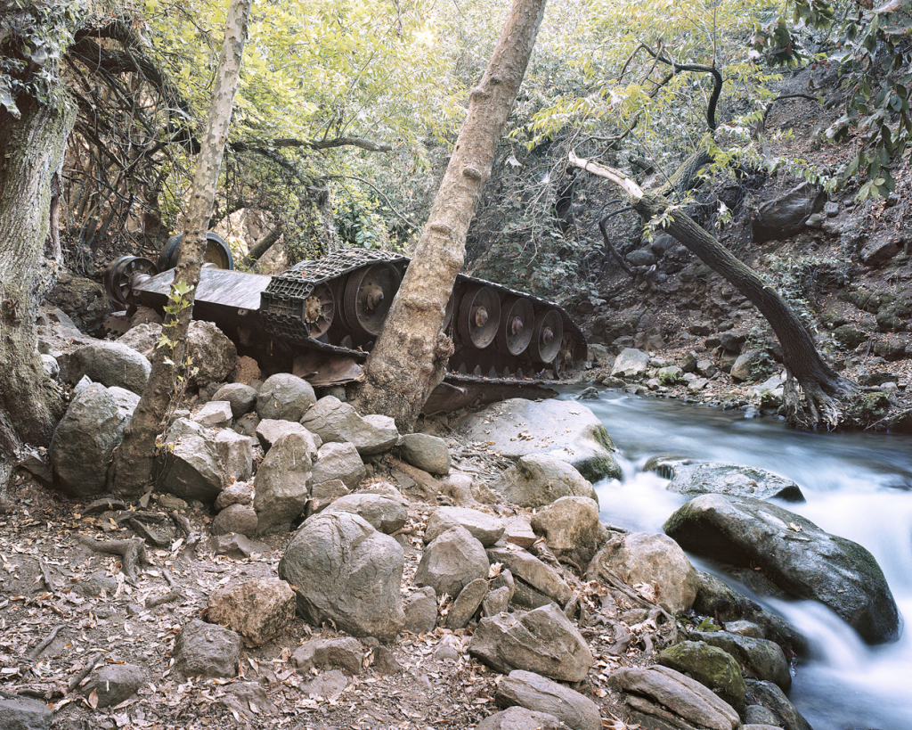 Syrian Tank 1967 Banias National Park 2016