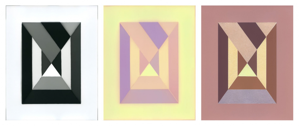 J Weber Po L Ilford Triptych
